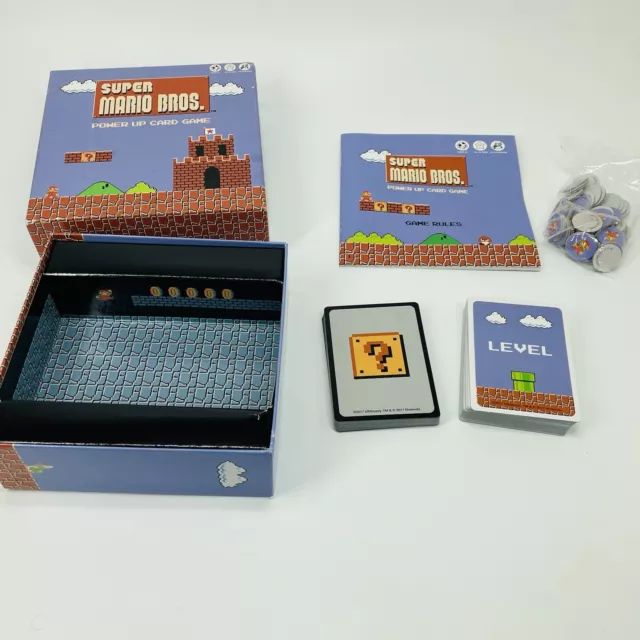 Super Mario Bros Power Up Card Game | Super Mario Brothers Video Game  Nintendo NES Artwork | Fast paced Card Games | Easy to Learn and Quick to  Play