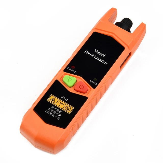 Rilevatore di errori visivo 10-30 mW tester fibra di vetro penna a luce rossa accessori VFL