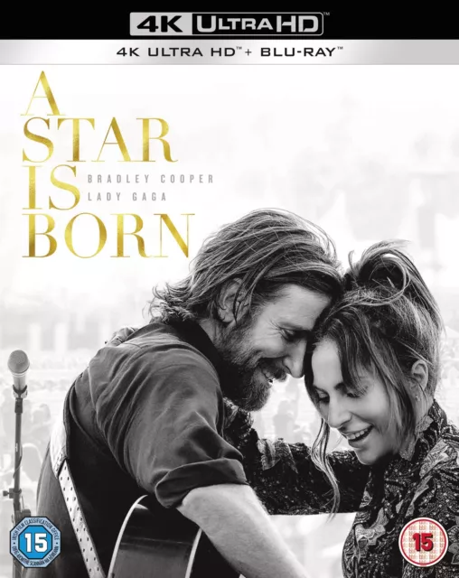 A Star is Born (2018) (4K UHD Blu-ray) Andrew Dice Clay Anthony Ramos Lady Gaga