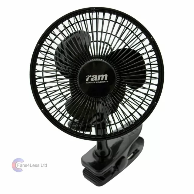 Ventilateur RAM qualité silencieuse 150 mm 6" ventilateur à clipser lumière tente refroidissement hydroponique