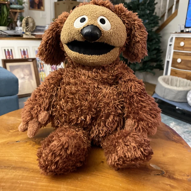 Authentic Disney Store Original Muppets Most Wanted Rowlf Plush, Cut Tag, Floppy