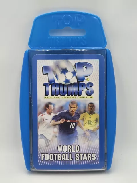 Top Trumps World Football Stars 2006 100% completo ottime condizioni SPEDIZIONE GRATUITA