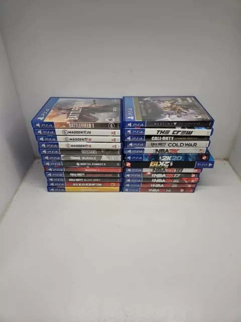 ps4 video games Lot Of 25