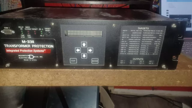 Beckwith Electric M-3411 Transformer Protection  