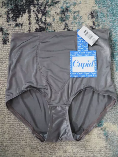 NWT NEW Large Cupid Light Control Brief Panty Tummy Panel Castlerock Gray  Grey $9.99 - PicClick