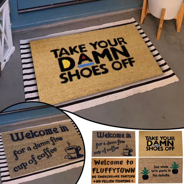 Funny Cute Doormat Door Mat Welcome Friends Doormat Funny Floormat New Home Door