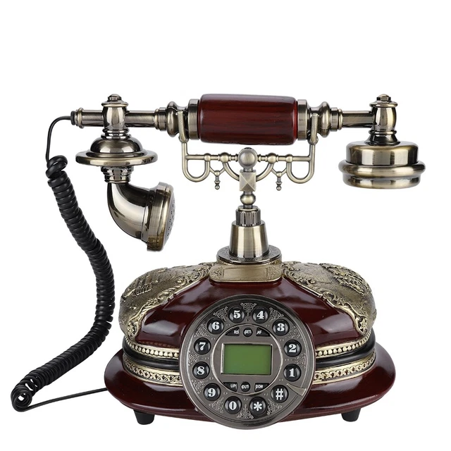 Retro Landline Home Office Fixed Telephone FSK/DTMF With Pause And Redial Fu 2BB