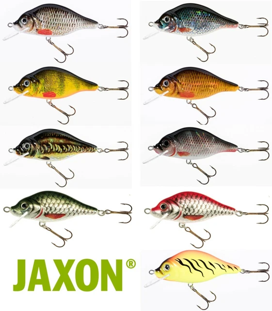 JAXON WOBBLER CARPAN 9cm RAUBFISCHKÖDER BARSCH HECHT ZANDER KÖDER CRANKBAIT