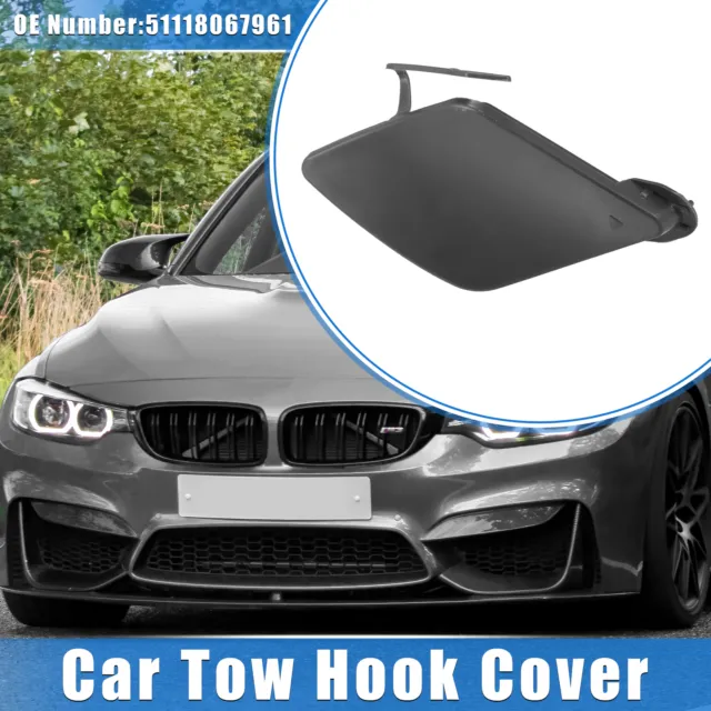 Front Bumper Tow Hook Cover 51118067961 for BMW 3 Series 2013-2018