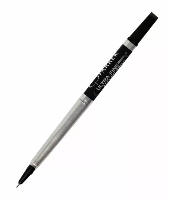 Parker Ultra Fein Navigator Rollerball Nachfüllung, Schwarz Glatt Schreibschrift