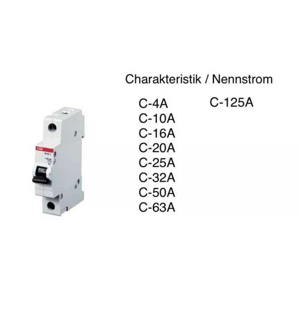 Leitungsschutzschalter ABB S201  C1-polig Leitungsschutzautomat LSA 1С16