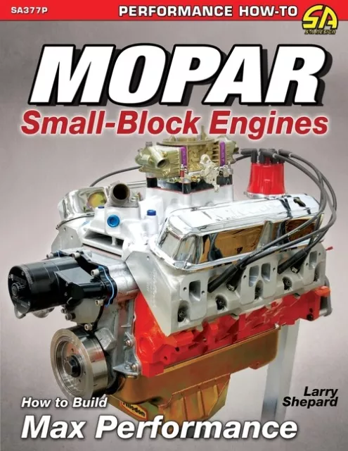 Mopar Small-Block Engines: How to Build Max Performance Book~273-318-340-360~NEW