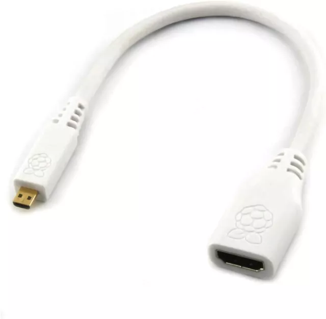 Extra-Short 50cm HDMI to HDMI Cable for Raspberry Pi 3