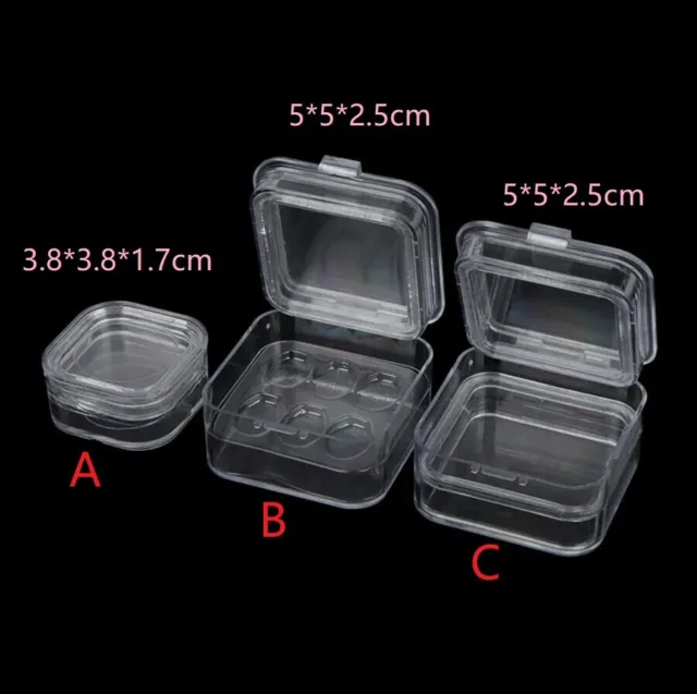 Denture Teeth Case Box With Film Inside Membrane Jewelry Boxes 3 types