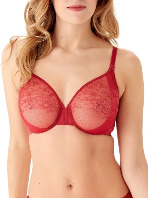 GOSSARD GLOSSIES LACE Bra Sexy Sheer Underwired Non Padded Bras Lingerie  £29.30 - PicClick UK