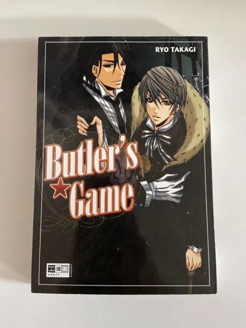 Butlers Game Manga Ryo Takagi Egmont Boys Love Yaoi Gay Shounen Ai BL