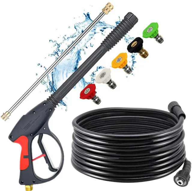 Spray Gun Wand Hose Kit M22 For Troy Bilt & Generac High Pressure Washers Gun