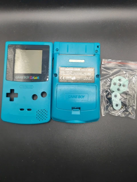 Nintendo Gameboy Color Original Official Teal Shell - Screen - Buttons