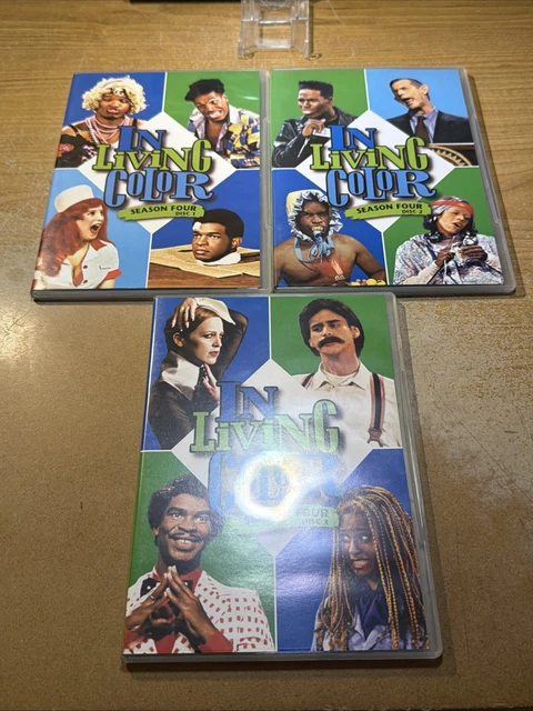 IN LIVING COLOR Season 4 (DVD, 2005, 3-Disc Set) $64.99 - PicClick CA