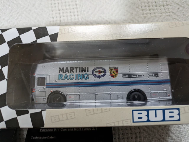 BUB Transporteur De Course VW 1:87 Avec Porsche 550 Spyder – Édition 2008