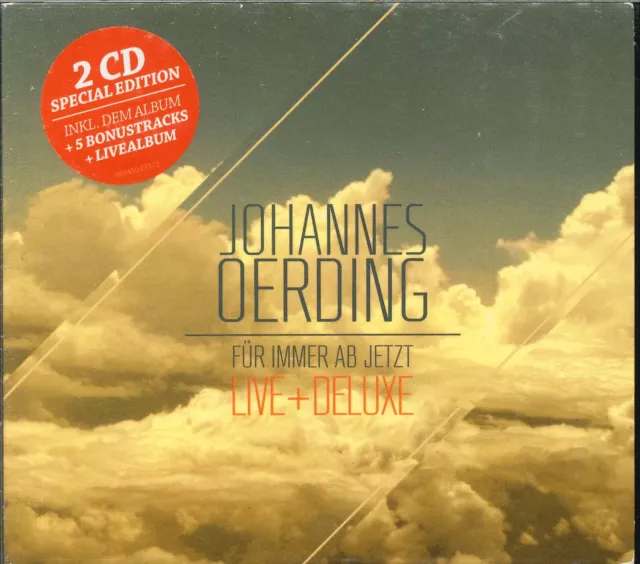 JOHANNES OERDING "Für immer ab jetzt Live + Deluxe" 2CD-Album (Digipak)