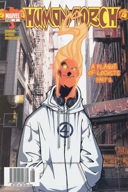 Human Torch #8 Marvel Comics February Feb 2004 (FNVF)
