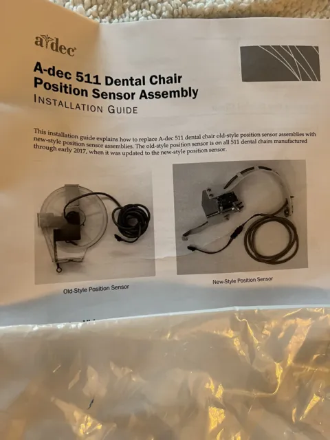 Adec Dental 511 Chair Position Sensor Assembly