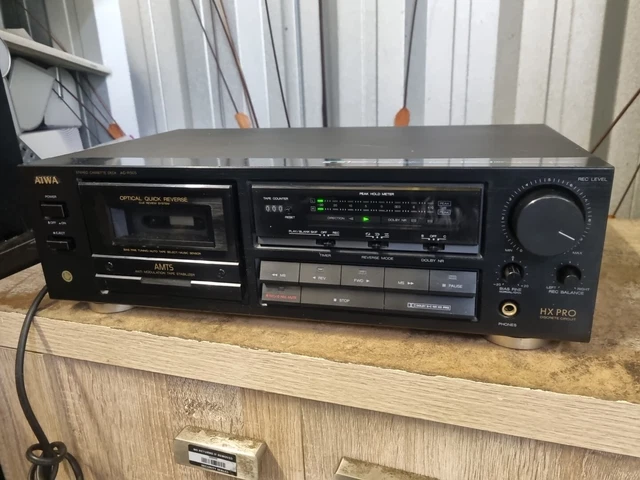 AIWA AD R505 CASSETTE Auto Reverse Tape Deck For Spares Repairs 19 99 