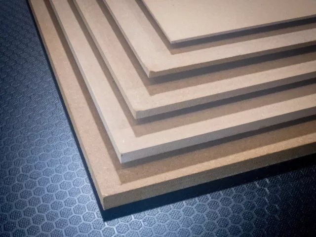 MDF 18mm 300mm x 300mm (12"x12" approx.) We Can Cut To Size!!!