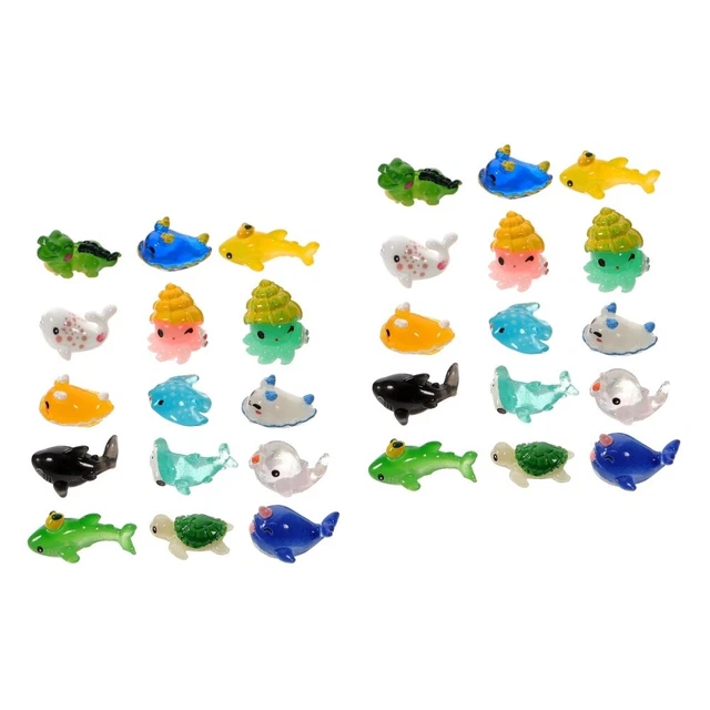 Lot De 20 Figurines Tortues Miniatures – 5 Cm, Plastique Réaliste, éducatif, Pour Bain Ou Déco
