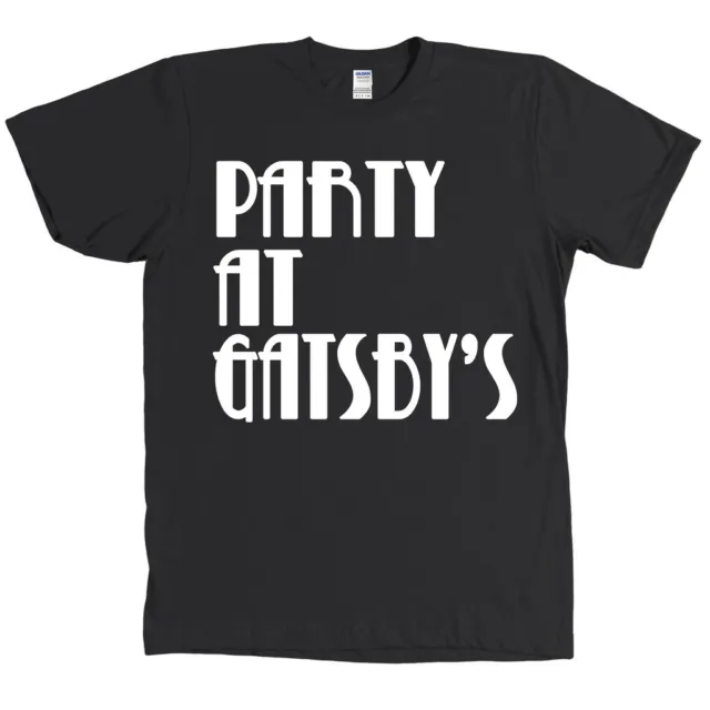 Party At Gatsby's Shirt Great Gatsbys Mansion NEW WITH TAGS - MANY COLORS