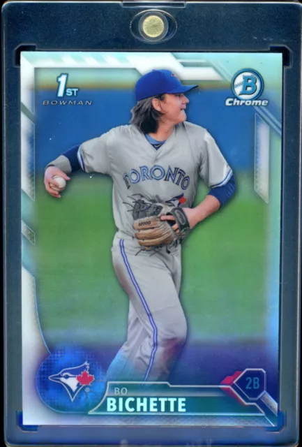 2016 Bowman CHROME "draft" BO BICHETTE 1st RC rookie REFRACTOR