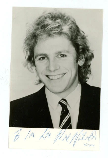 Vintage Paul Nicholas autograph original hand signed photograph actor singer #82