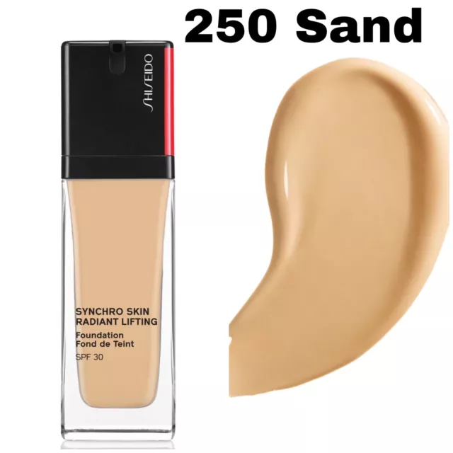 Shiseido Synchro Skin Radiant Lifting Foundation 250 Sand