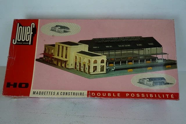 JOUEF MAQUETTE À monter grand gare complète 1039 NEUF (n°1) EUR 180,00
