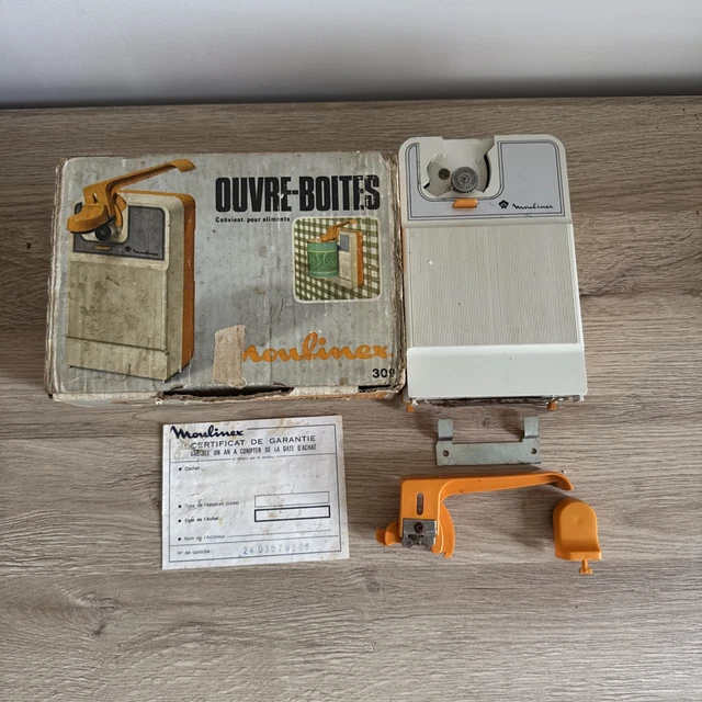ouvre boites de conserve VINTAGE calor bordeaux FONCTIONNE an 70's ouvre boites de conserve VINTAGE calor bordeaux FONCTIONNE an 70's