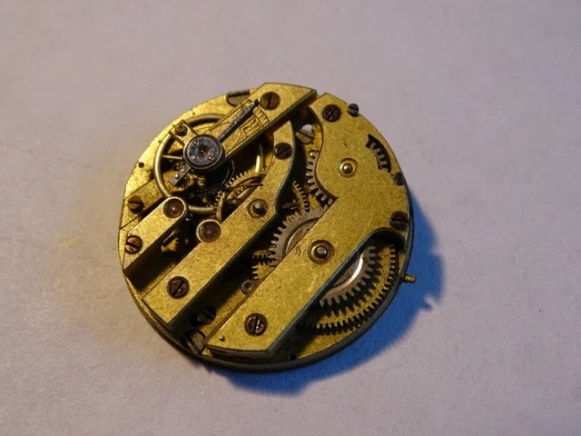 Pièce Horlogerie Ancienne - Mouvement De Montre Gousset | Occasion, Pour Restauration