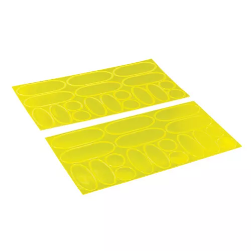 Silverline Hi-Vis Reflective Stickers 36pce 598613