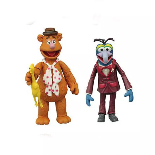 THE MUPPETS SELECT Best Of série 1 packs 2 figurines 13 cm Gonzo & Fozzie  EUR 49,90 - PicClick FR