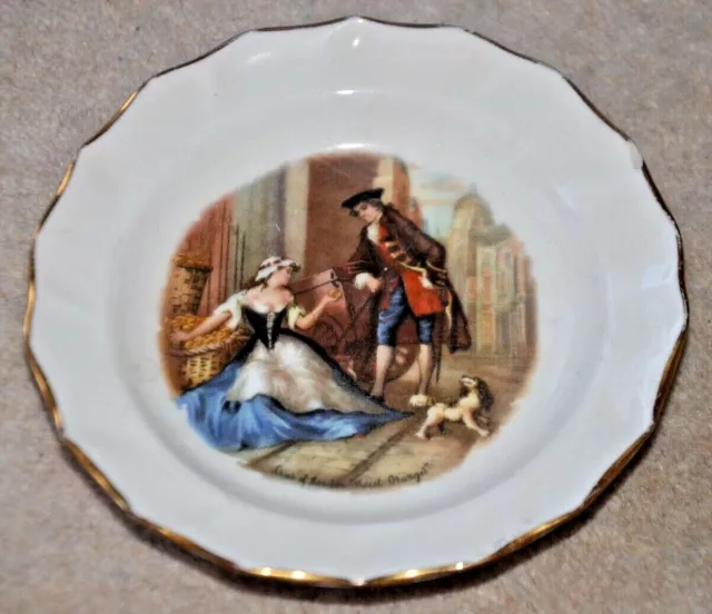 Vintage DUCHESS bone china Cries Of Old London DISH design ceramic VGC antique