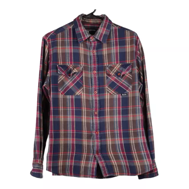 Fourstar Flannel Shirt - Small Red Cotton