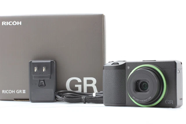 【TOP MINT in BOX】 Count 1859 Ricoh GR III Digital Camera Black From JAPAN #890 2