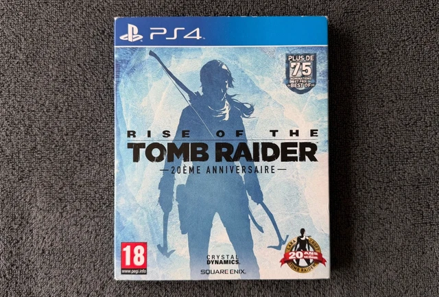 Rise of tomb raider 20 ème anniversaire ps4 : Achat occasion | Jeux vidéo Très bon état PS4
