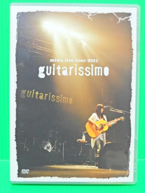 MIWA LIVE TOUR 2011 Guitarissimo DVD Japan Music Concert £57.26
