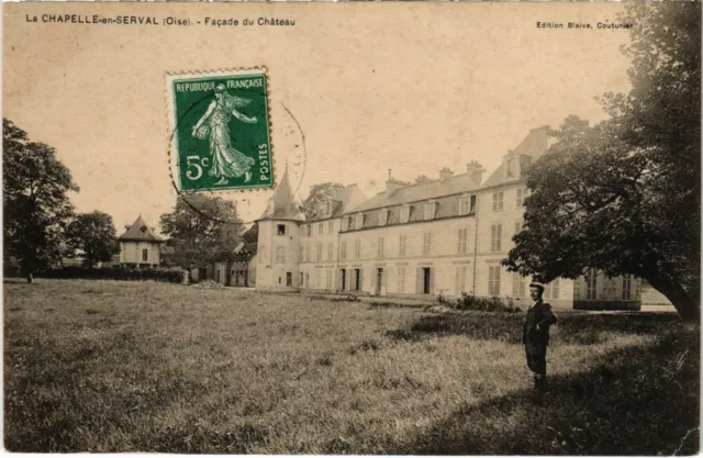 CPA La Chapelle-en-Serval - Facade du Chateau (1032987)