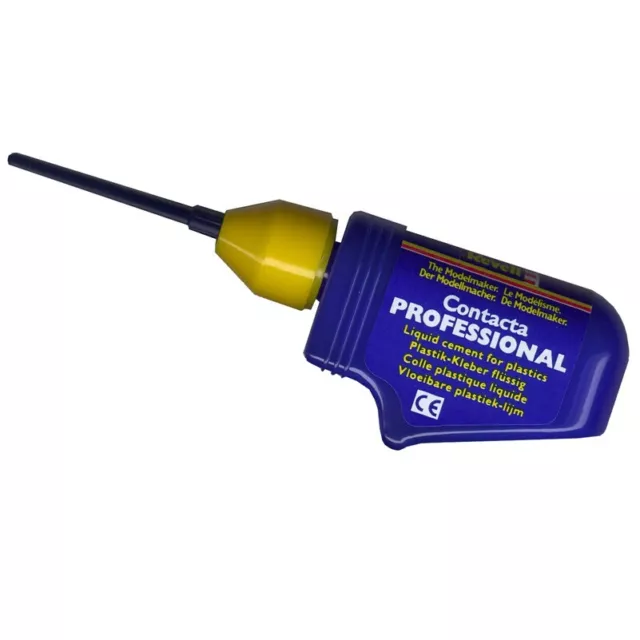 Revell Contacta, Professional Liquid Glue for Plastic Models, with Precision Tip