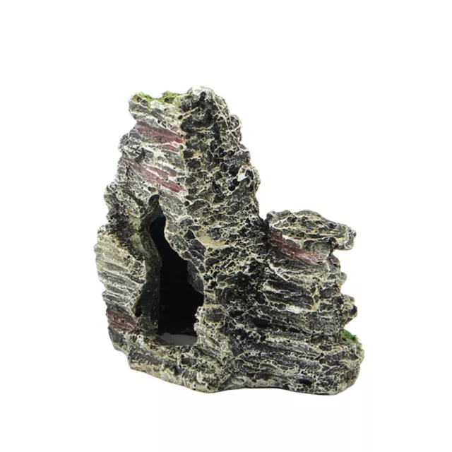 Aquarium Landscaping Ornament Resin Mountain Fish Tank Decorations