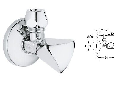 Chrome GROHE Grohe S-RACCORD 1/2 x 3/4 Pouces Décalage 55 MM 12465000 