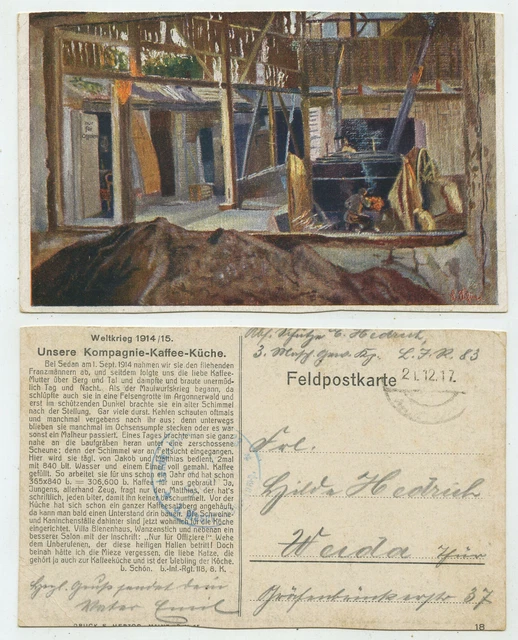 85397 - Feindpropaganda? Wehrkraftzersetzende PK "Unsere Kompagnie-Kaffee-Küche"