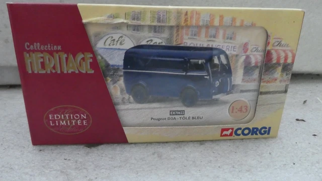 Miniature Corgi Heritage Renault Faineant Fourgon Pschitt - 1/50 - Comme Neuve